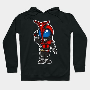 Kamen Rider Kabuto Chibi Style Kawaii Hoodie